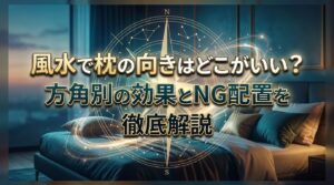 風水で枕の向きはどこがいい？方角別の効果とNG配置を徹底解説