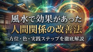 風水で効果があった人間関係の改善法｜方位・色・実践ステップを徹底解説