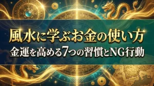 風水に学ぶお金の使い方｜金運を高める7つの習慣とNG行動