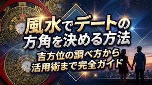 風水でデートの方角を決める方法｜吉方位の調べ方から活用術まで完全ガイド